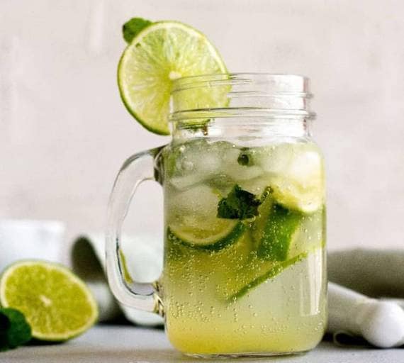 Virgin Mojito Mocktail