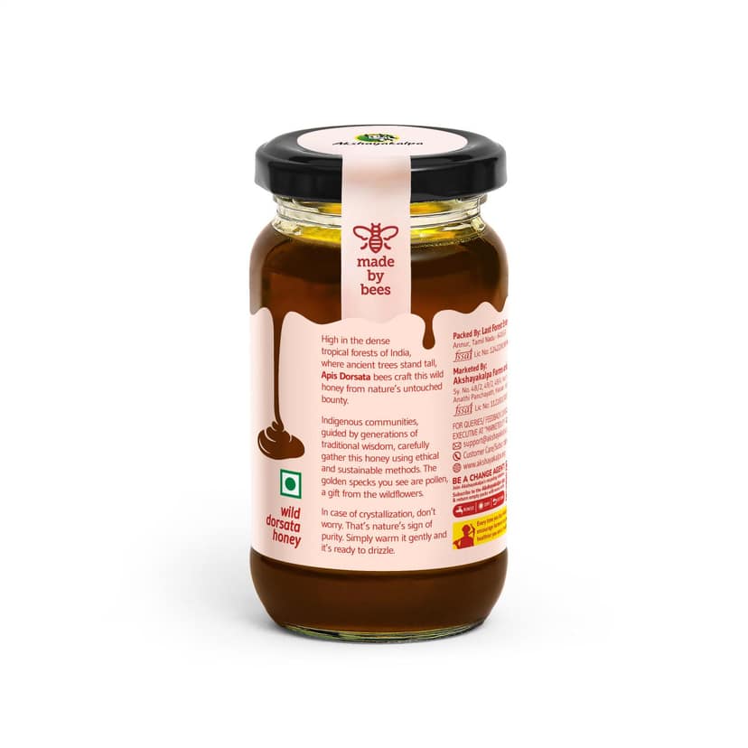 Akshayakalpa Pollen Honey view 2