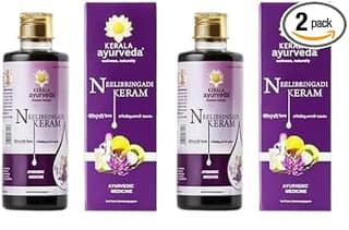 Kerala Ayurveda Neelibringadi Keram Liquid - 200 ml (Pack of 2) Kerala Ayurveda Neelibringadi Keram Liquid - 200 ml (Pack of 2) - cranberry / 200 ml (Pack of 2)