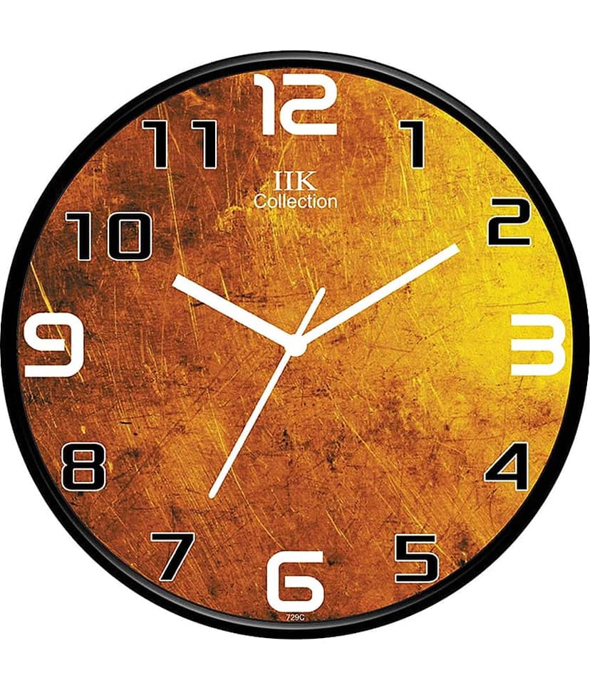 IIK COLLECTION - Circular Analog Wall Clock