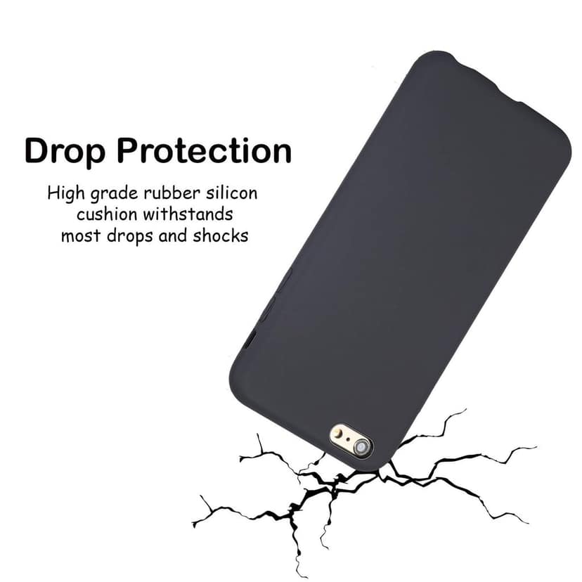 LIRAMARK Liquid Silicone Soft Back Cover Case for Apple iPhone 6 / 6S view 5