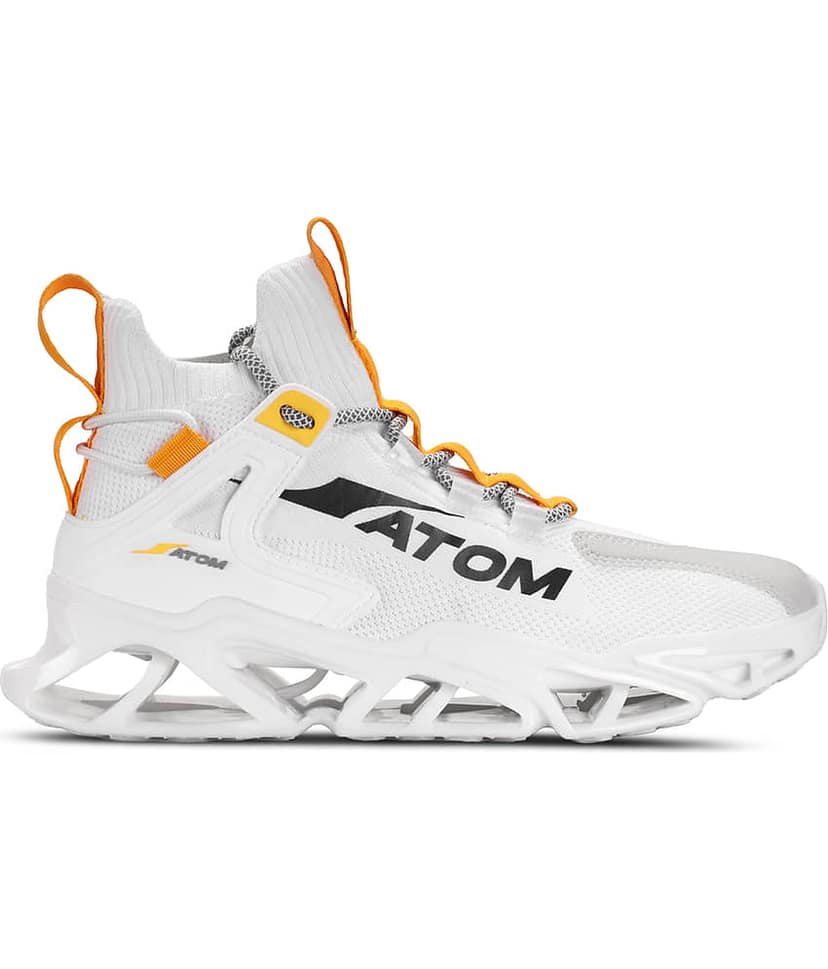 ATOM Hollow Man White Men's Sneakers view 3