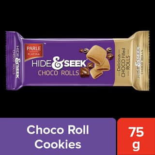 Parle Hide & Seek Choco Rolls, 75 G