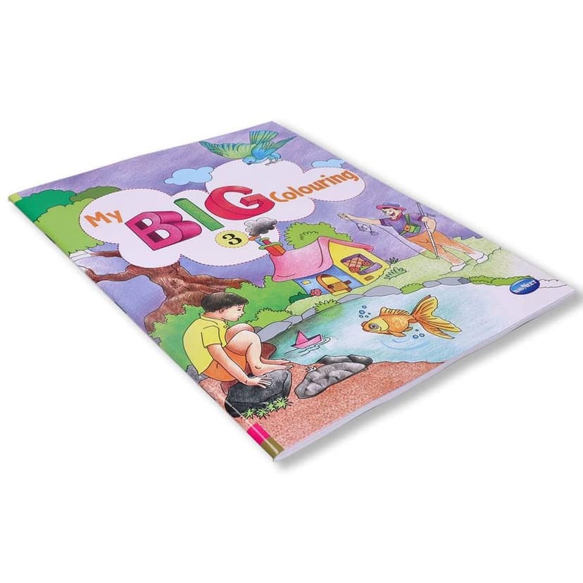 Navneet My Big Colouring Book -III and IV Bold, big and eye-catching illustrations. [Paperback] Navneet Education Limited view 9