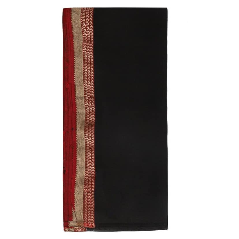 HANDLOOM MAHESHAWRI TRADITIONAL 02 PCS SUIT (SKU - 3S0102240422 Suit 175) view 2