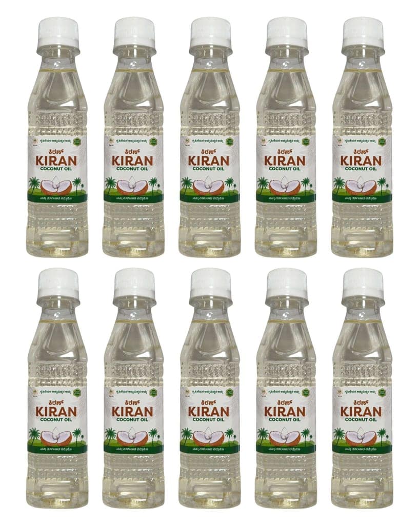 Kiran Coconut Oil Bottle 200ML