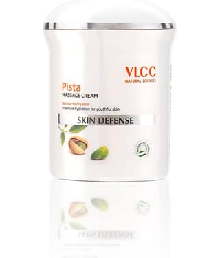 Vlcc Pista Massage Cream Normal To Dry Skin Moisturization &Glow Skin 50G