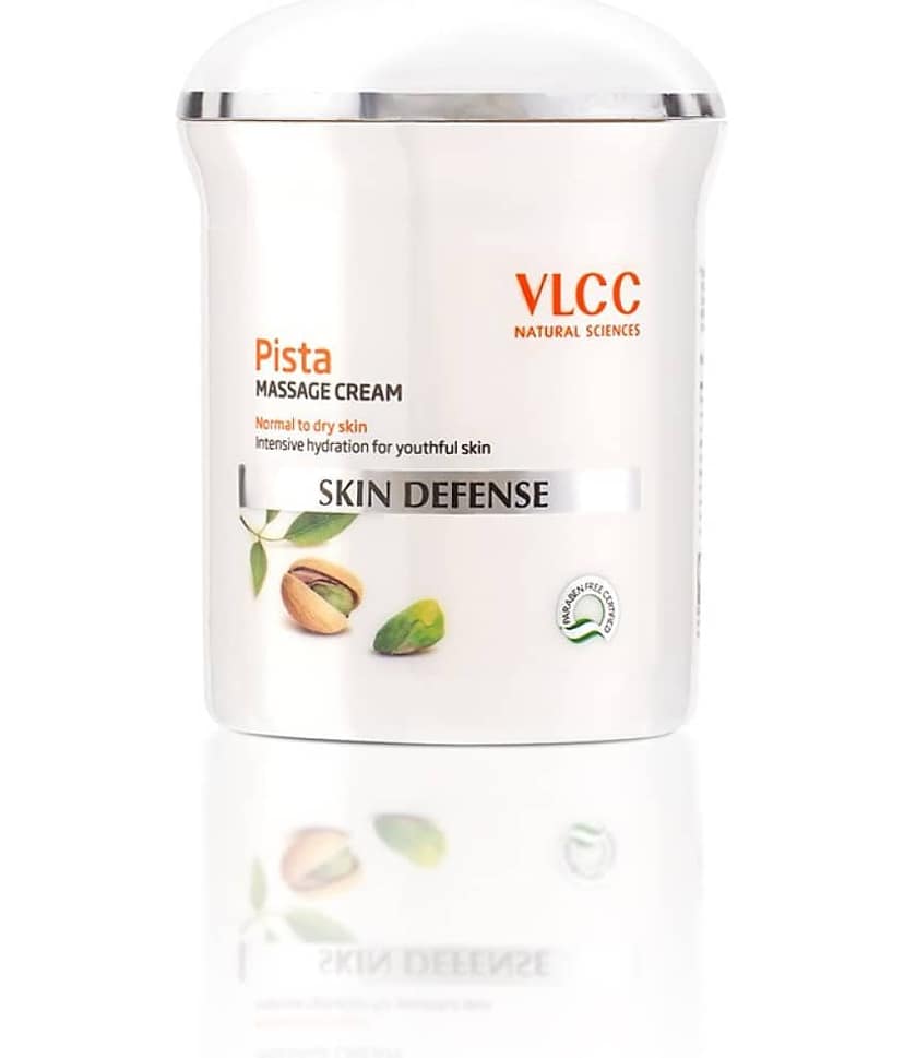 Vlcc Pista Massage Cream Normal To Dry Skin Moisturization &Glow Skin 50G