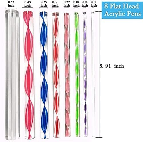 Levin THE NEXT LEVEL IN OFFICE STATIONERY Mandala Dotting Tools for Painting, Rock Paint Kits, Nail Art, Polymer Clay, DIY Supplies with Ball Stylus Pen, Metal Ball Tool - 13 Pieces (Multicolour) view 2