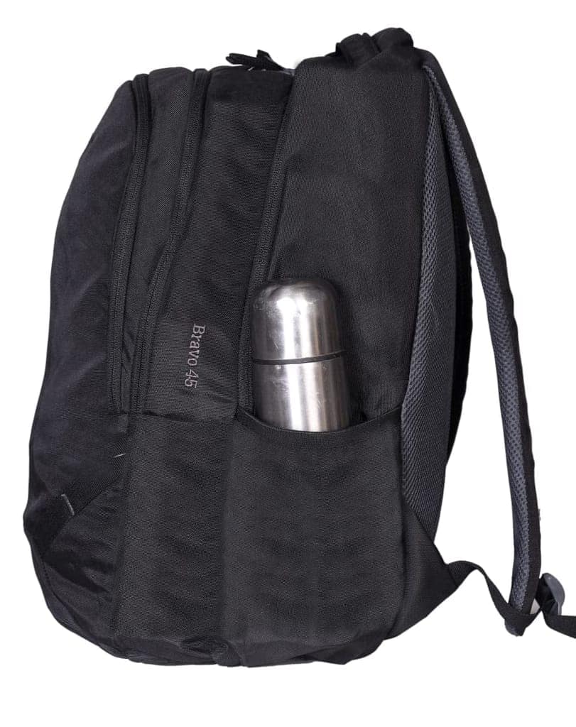 Alpha Casual Standard Backpack With 3 Compartments 45L (12956) (Black) (Large Size) view 3