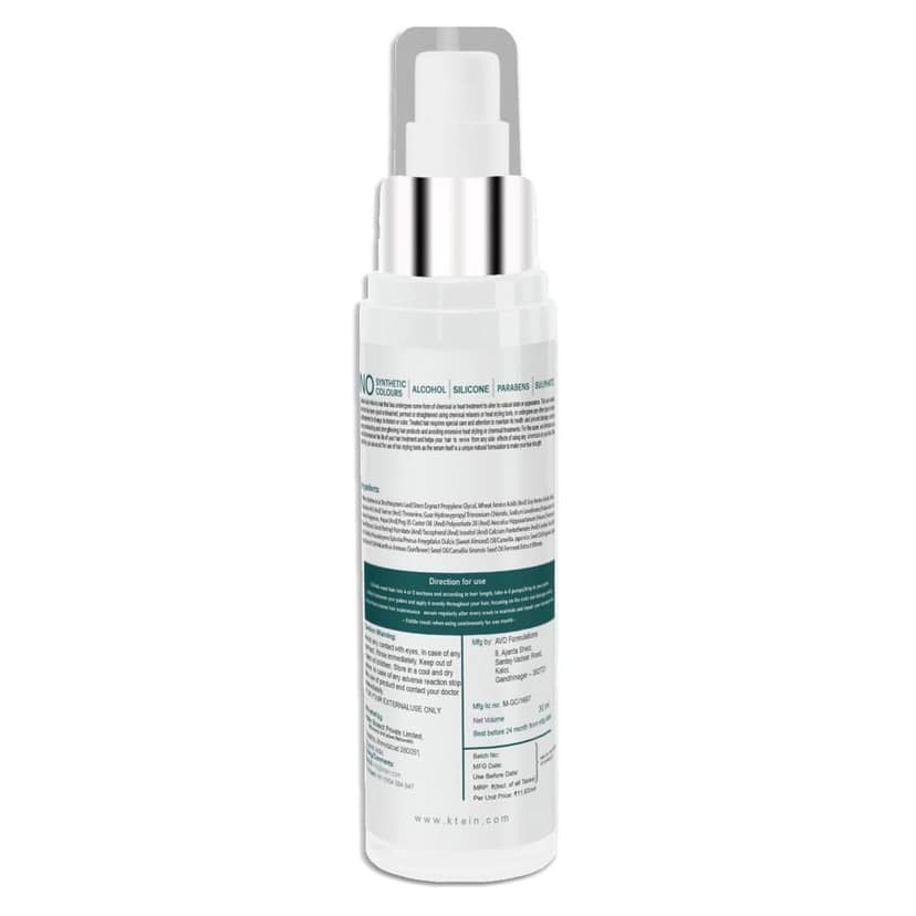 Ktein 100% Plant Based Treated Hair Maintenance Serum view 2