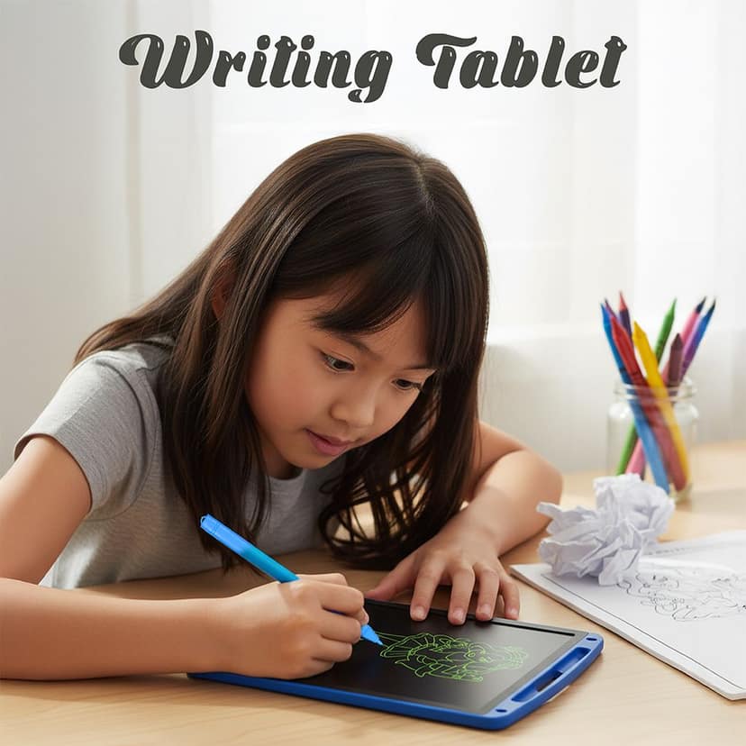 Kids Electronic Writing Pad | Children's Writing Tablet | Writing Pad 12 Inch | Writing Tablet | Writing Pad | Icd Writing Tablet | Best Digital Notepad | Digital Writing Tablet | Kindle Writing Tablet view 4