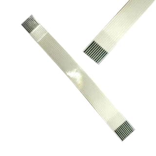 10 Pin 0.5mm Pitch 200 mm Same Side Connection FFC Ribbon Flexible Flat Cable
