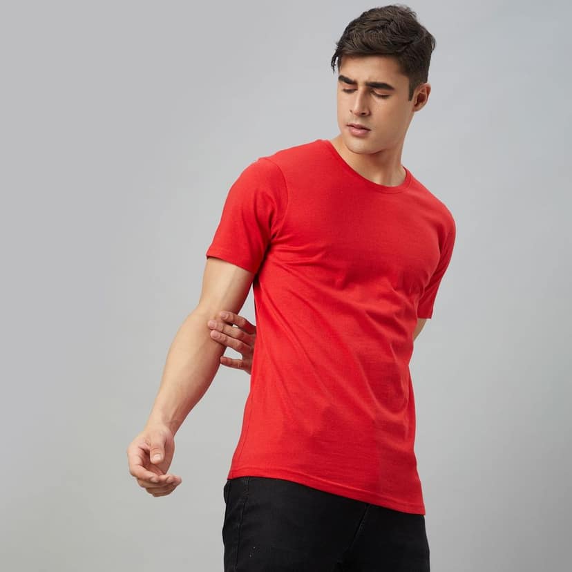 FTX Men Roundneck Cotton Rich Tshirt view 5