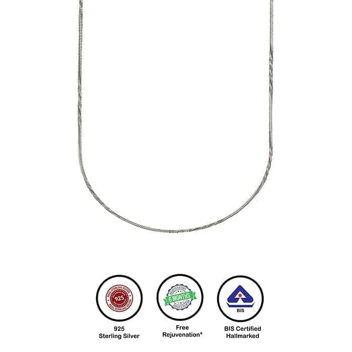 Silver Sleek Chain view 6