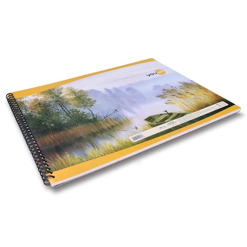 Navneet Youva | Spiral Wiro Drawing Book | 27.5cm x 35cm | 60 Pages | Pack of 1 view 9