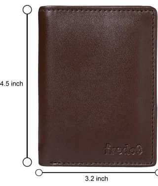 HIDEFLIX Brown PU Men's Regular Wallet ( Pack of 1 )