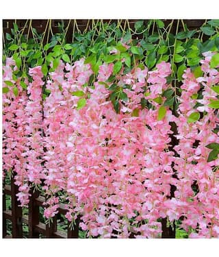 RealPBR - Pink Wild Artificial Flower ( Pack of 12 )