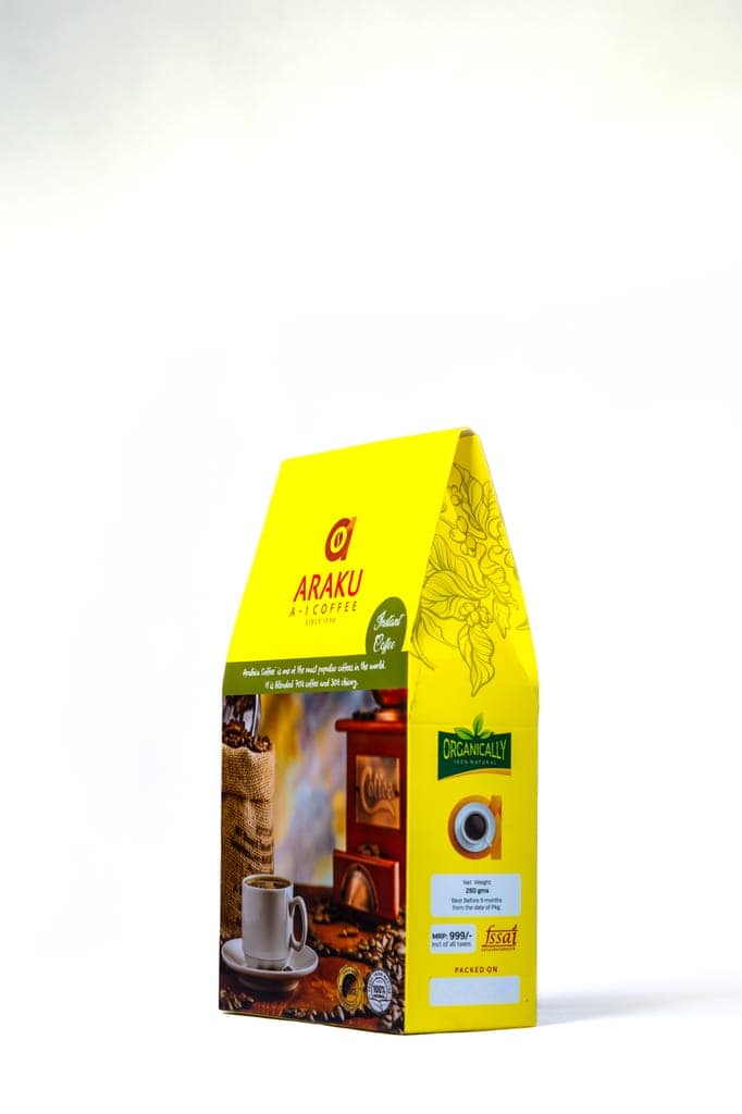 Araku A1 instant coffee ( Yellow pack)