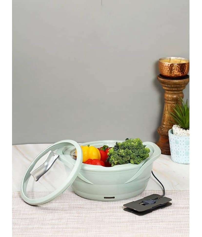 Jaypee Plus Light Blue Plastic Serve Casserole ( Set of 1 , 1500 mL ) view 2