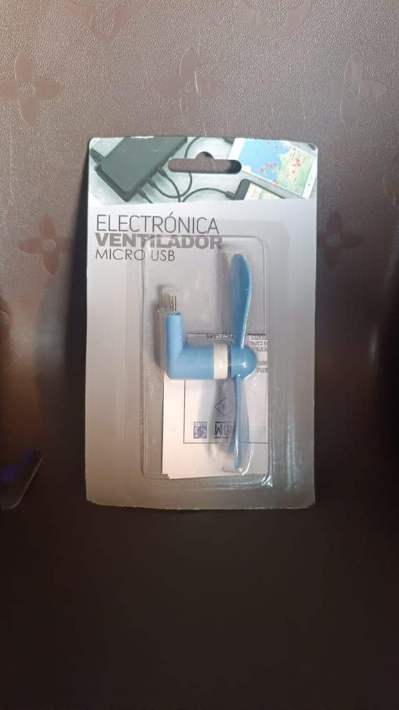 Micro / Android USB Mini Fan Flexible USB Fan (1 Pc / With Card Packing) view 6