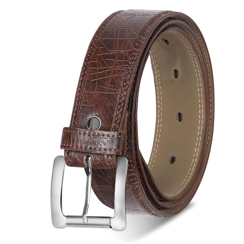 LOREM Brown Formal/casual PU Leather Belt For Men BT05-BKL06 view 2