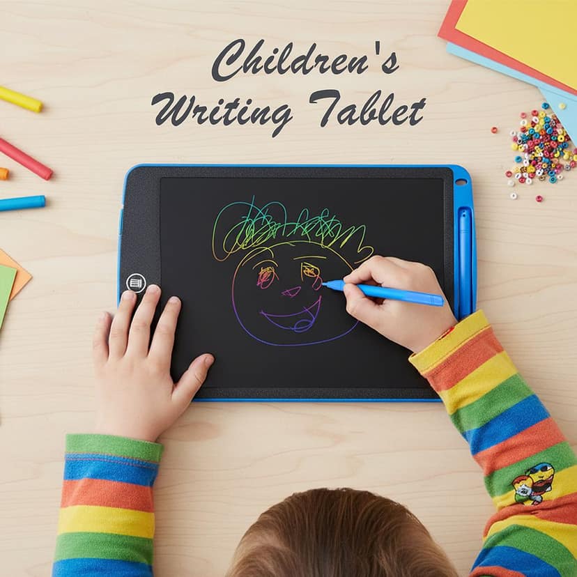 Kids Electronic Writing Pad | Color LCD Tablet | Writing Pad 12 Inch | Writing Tablet | Writing Pad | Icd Writing Tablet | Best Digital Notepad | Digital Writing Tablet | Kindle Writing Tablet view 4