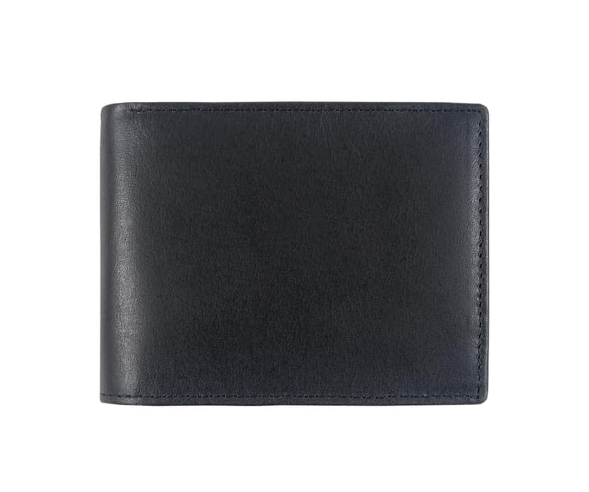 Vital King Men Trendy Black Genuine Leather RFID Wallet (9 Card Slots) view 7