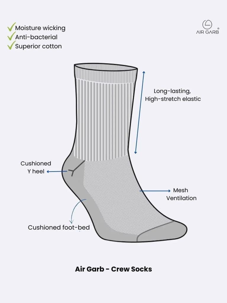 Comfort Socks for Work -Men and Women(Brown) view 5