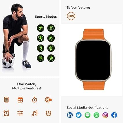 T800 SMART WATCH view 2