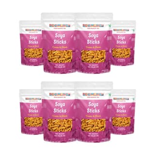 PROMUNCH Soya Sticks - Cream & Onion (Pack of 8; 30g Each)