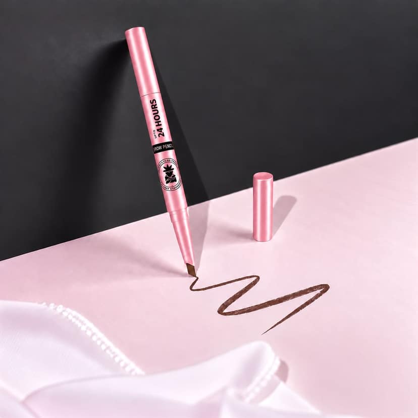 BOBI Eyebrow Pencil Brown | Waterproof Smudgeproof Finish | Built-In Spoolie Brush | Long Lasting Smooth Texture | Paraben-Free Cruelty-Free | Precision Brow Definer-5gm view 2