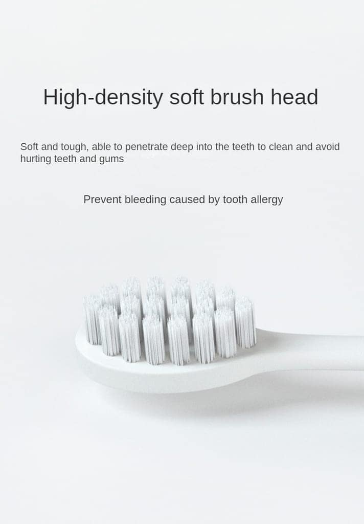AUSHA Sonic Electric Toothbrush – Black Edition | 3 Brush Heads, 38,000 VPM Deep Clean, 5 Modes | 2-Min Timer, 60-Day Battery, USB Charging, Waterproof IPX7 view 2