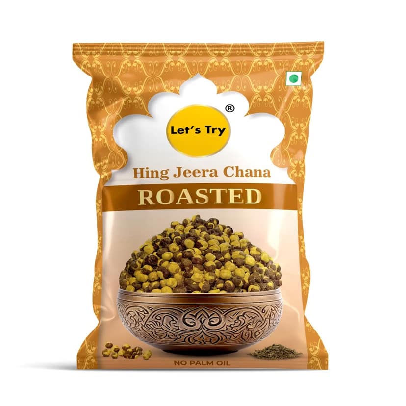 Let'S Try Hing Jeera Chana Roasted - 173g