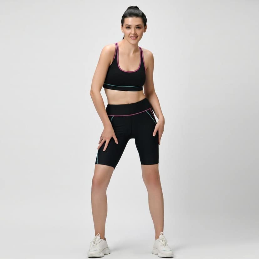 Tic Tac Cycling Shorts - Phoenix Black view 5