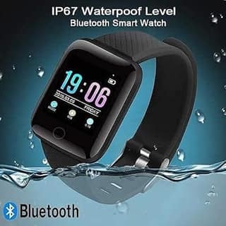 Smart Watch with Bluetooth Connectivity, IP67 Water Resistant Fitness Watch