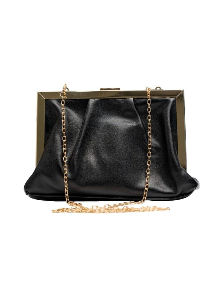 Vdesi Half Frame Black Purse view 3