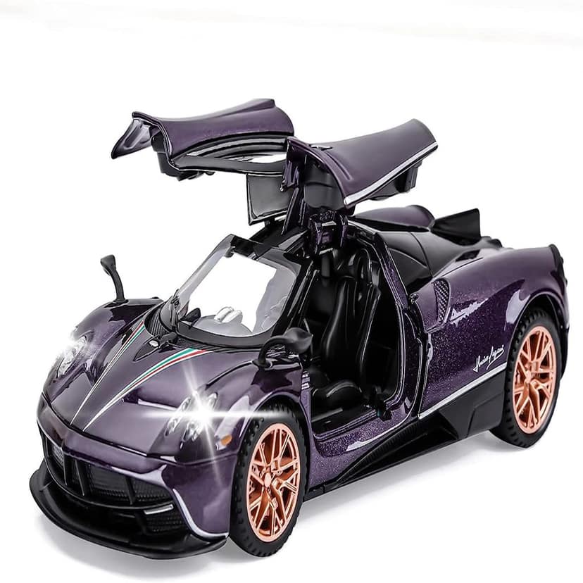KTRS ENTERPRISE 1:24 Diecast Metal Car Model Hayura Car for Kids Sound and Light Pull Back