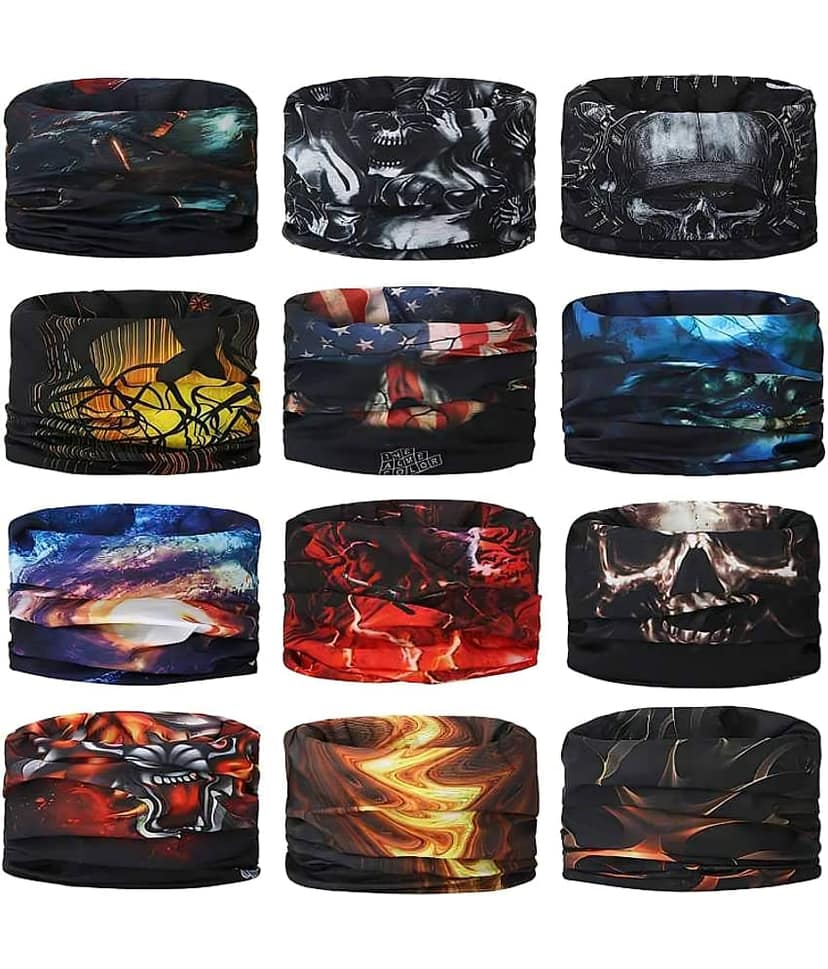 DUST N SHINE BANDABAS HEAD & FACE SCARF PACK OF 5 view 2