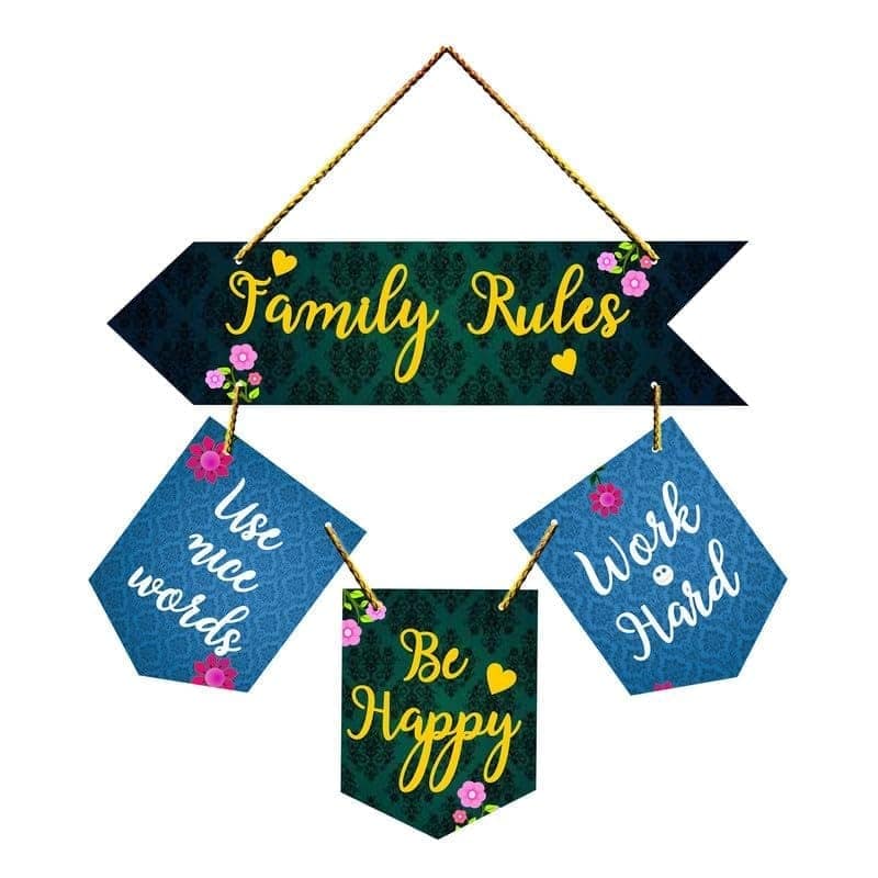 Wall Hangings for Home Decoration Items for Living Room Decor Welcome Home Wall Hanging for Home Office Decoration Handmade Craft Decorative Wall Art (WH2805)