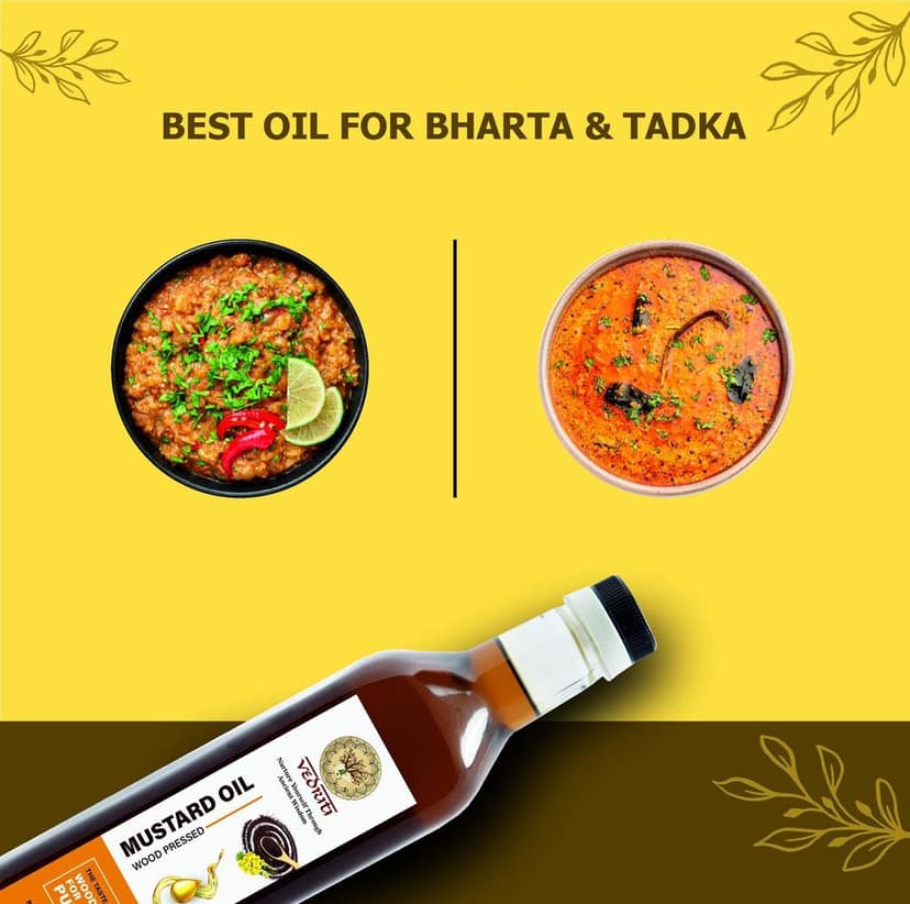 Wood Pressed Black Mustard Oil view 3