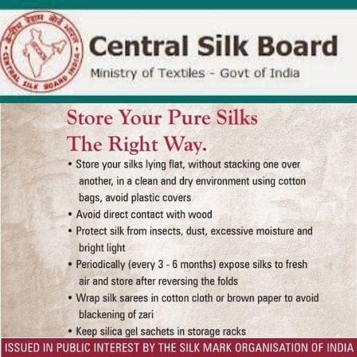 Silkmark Certified Tussar Silk Handloom Handblock Printed Black Saree with Blouse-7443 view 3