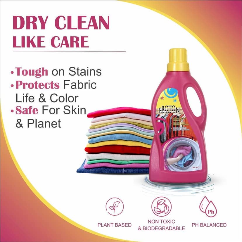 Froton Liquid Detergent 500ml Pack of 3 view 5