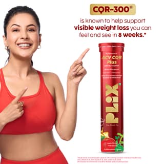 ACV CQR Plus Effervescent for Metabolism Support & Cravings Control Pack of 1