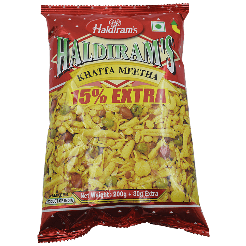 Haldiram's Khatha Meetha Namkeen, 200 G Pouch