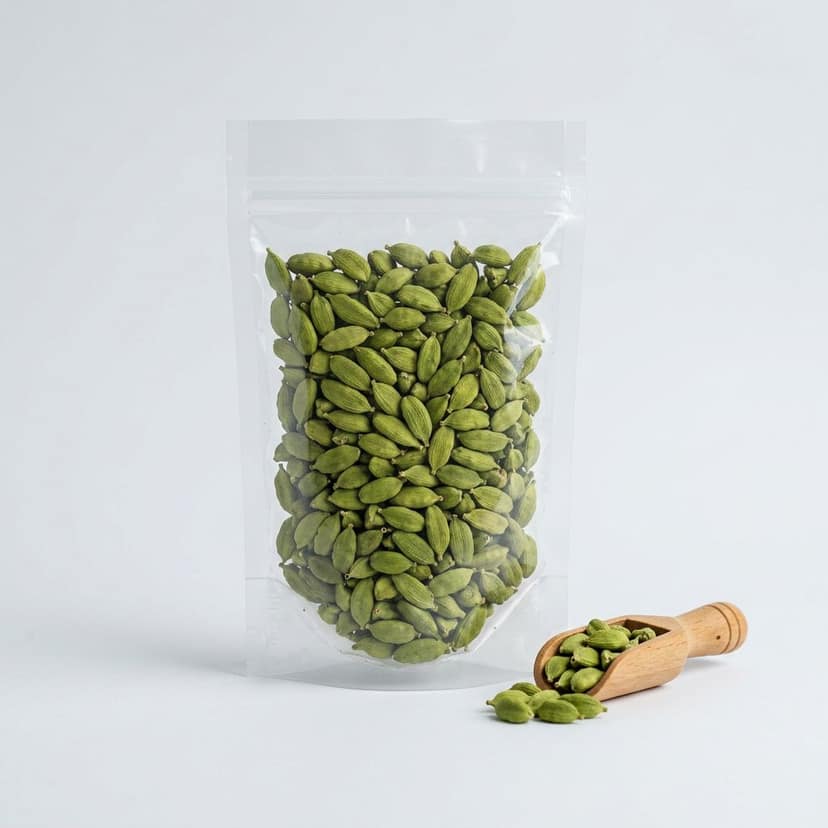 Adhee Spices 8mm A Grade Green Cardamom Seeds