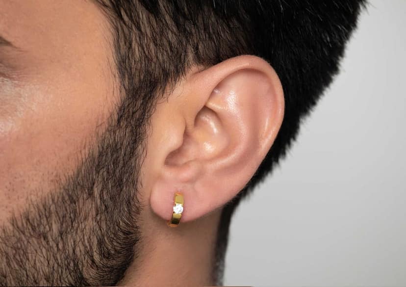 Round Solitaire Bali For Men (1 Pc Only) view 3
