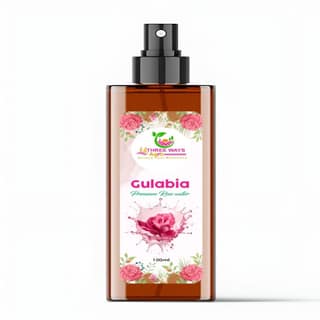 Gulabia Premium Rose Water by Three Ways Agro - 1 Litre