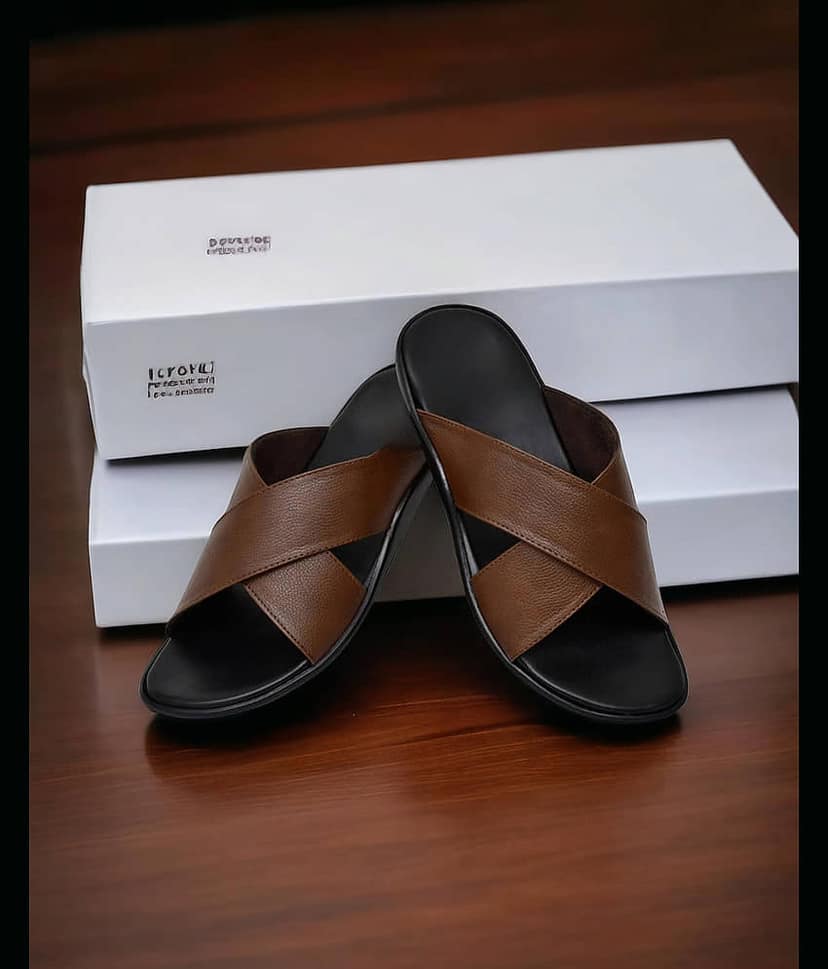 INFINITRENZ - Brown Men's Sandals