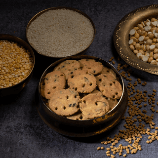 Baked Samai Methi Thattai (Crisp Crackers) 100 Grams